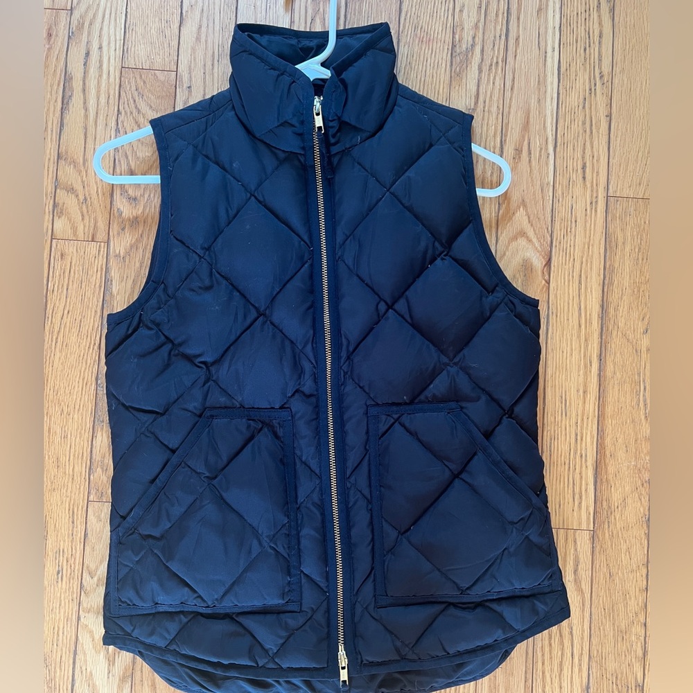 J Crew quilted vest